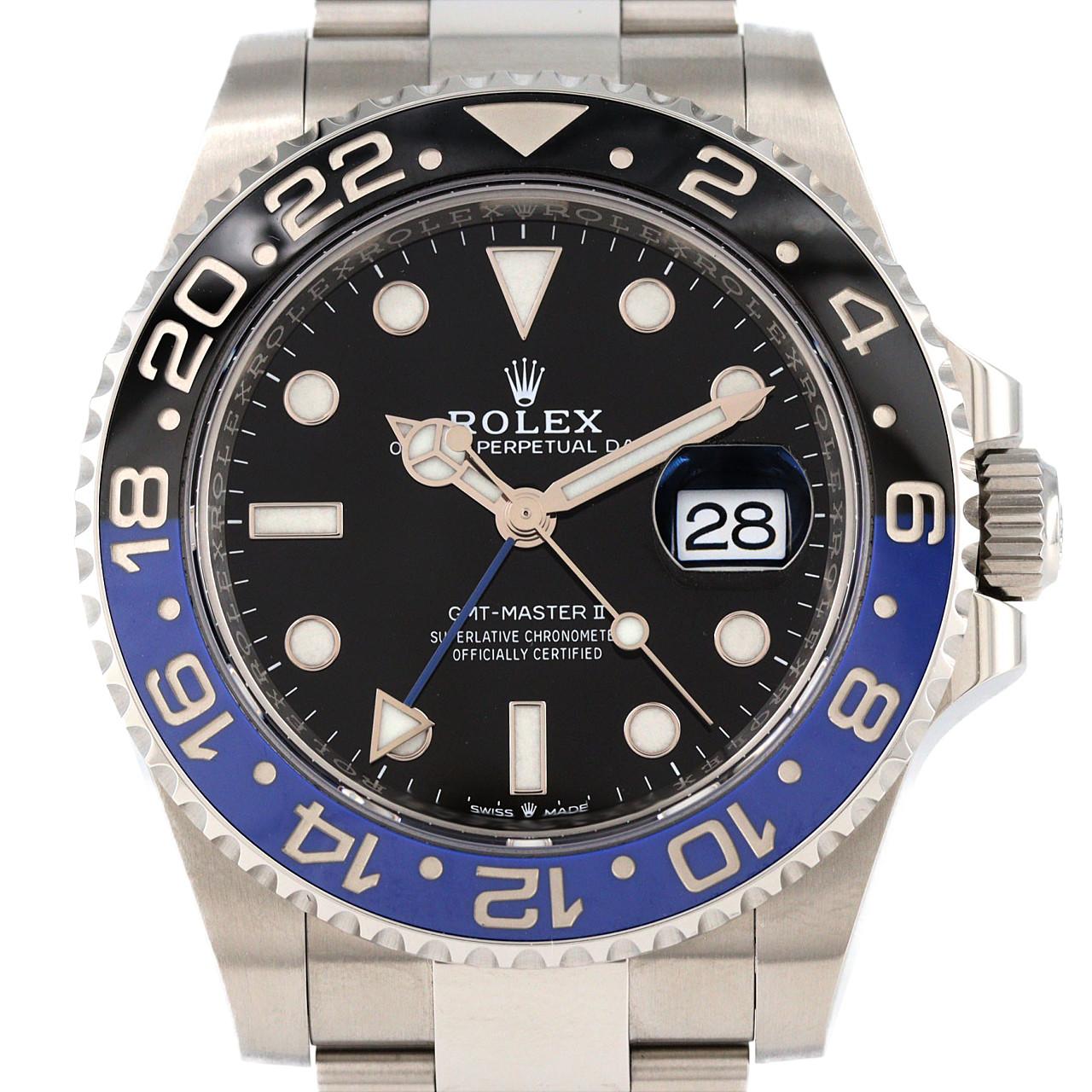 ロレックス GMTマスターⅡ 126710BLNR･3 SS 自動巻 ランダム番