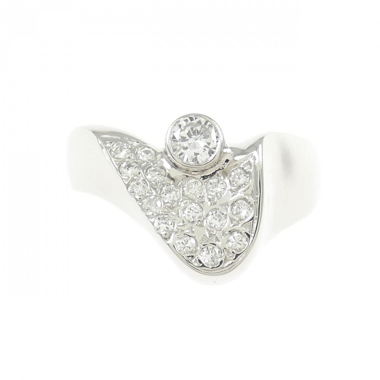 PT900 ダイヤモンド リング 0.12CT