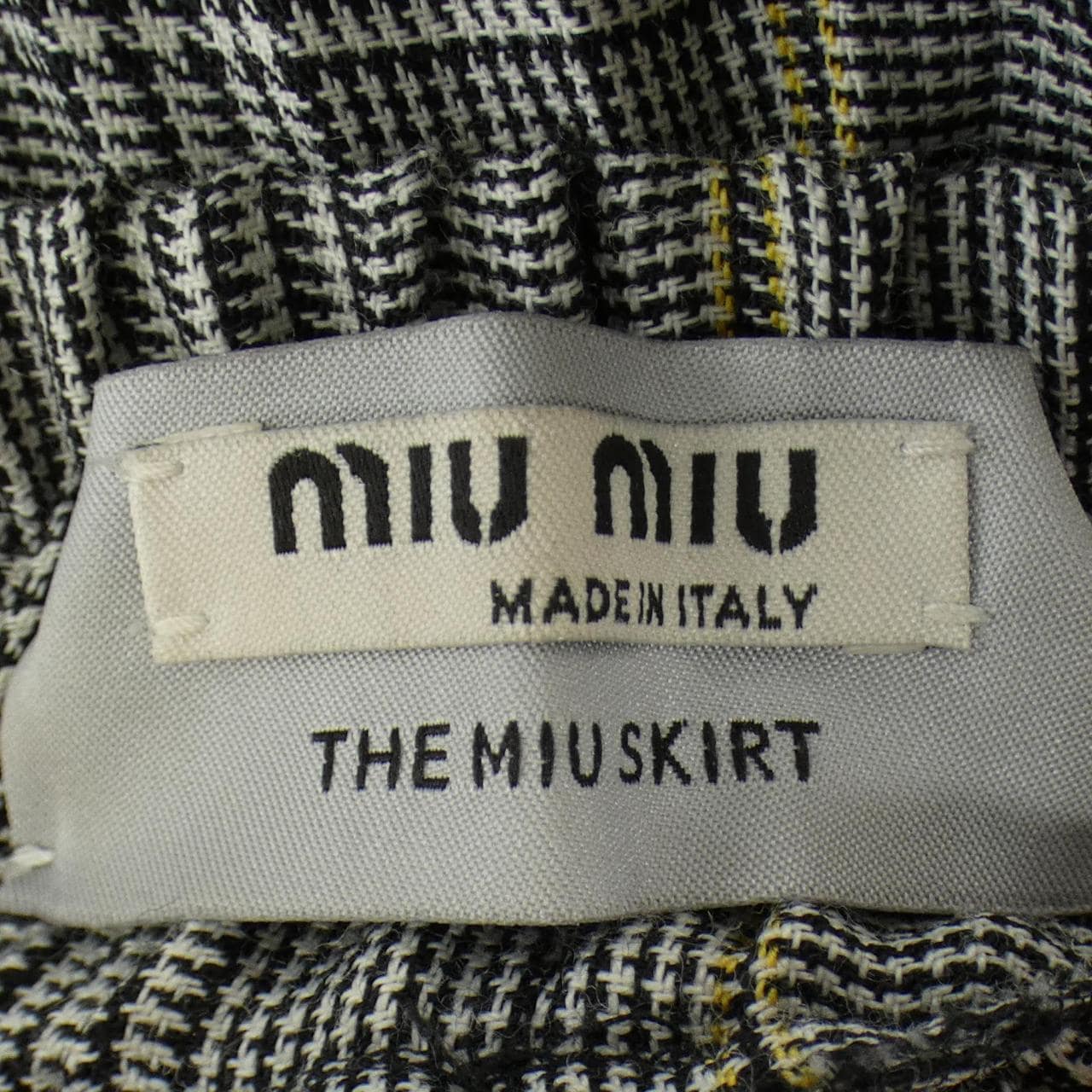 ミュウミュウ MIU MIU MG1330 1V7Q スカート