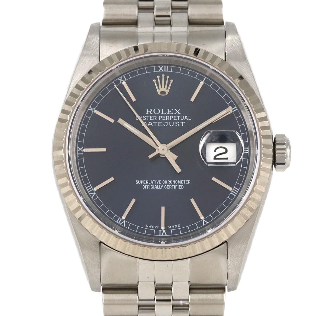 ロレックス デイトジャスト 16234 SSxWG 自動巻 P番