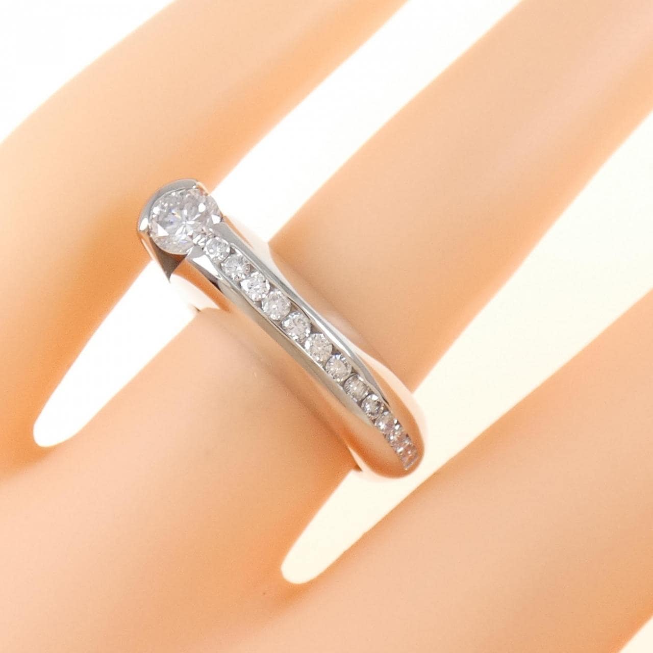 コメ兵｜PT ダイヤモンド リング 0.38CT｜ジュエリー｜リング｜【公式