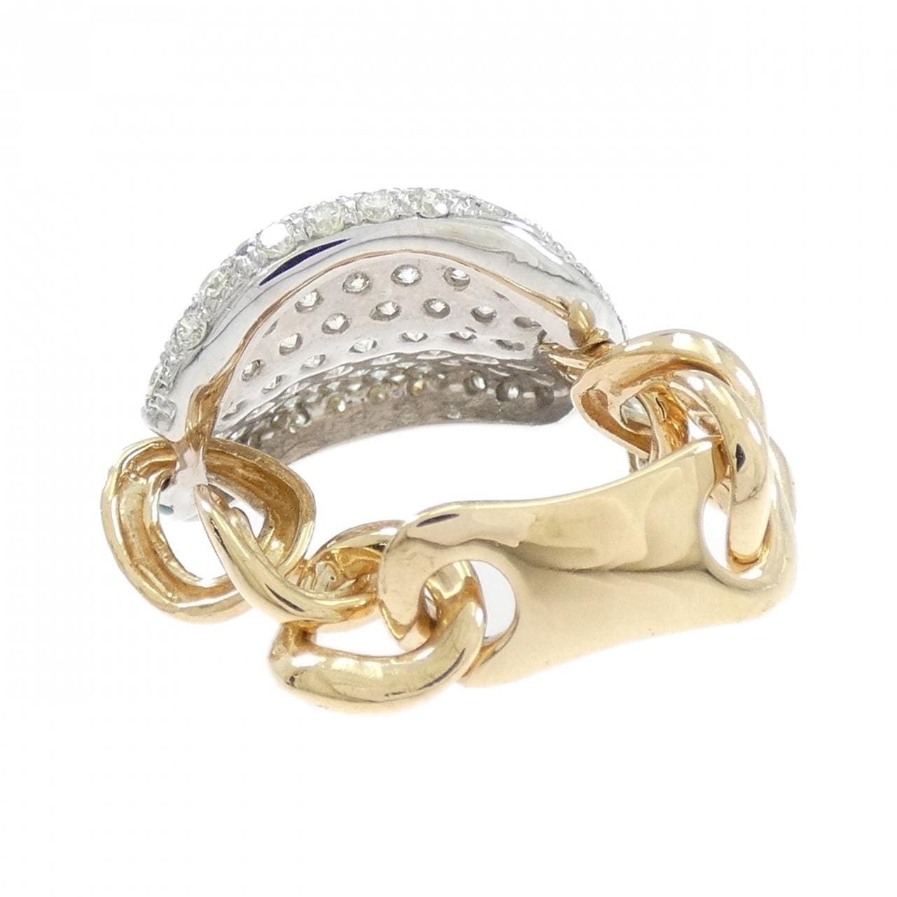 750YG/750WG ダイヤモンド リング 2.00CT