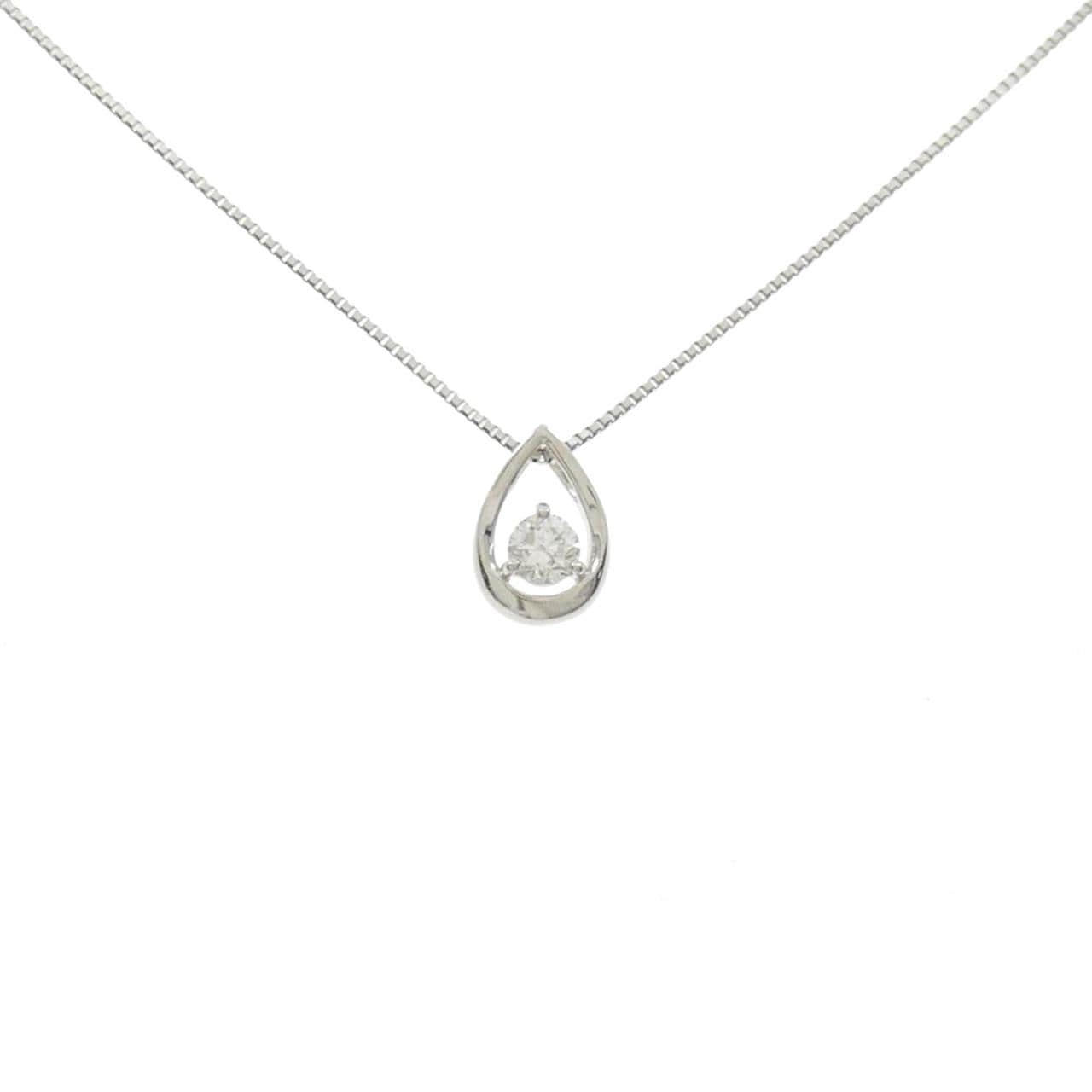 PT ダイヤモンド ネックレス 0.192CT
