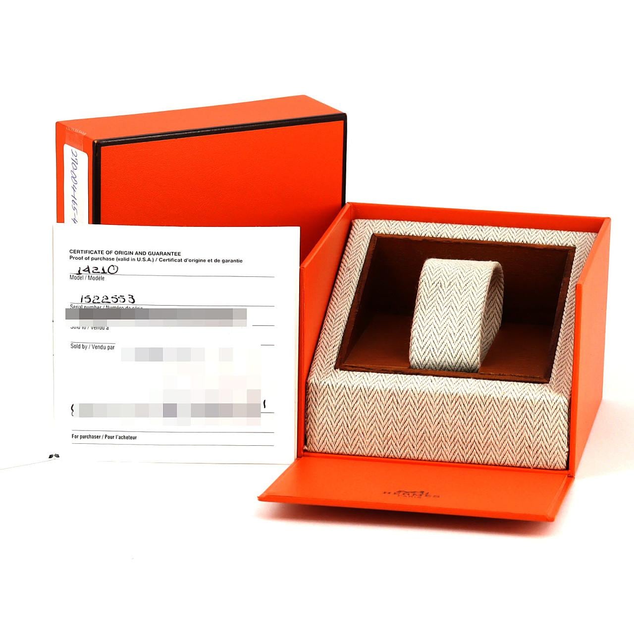 エルメス クリッパー CL4.210 SS クォーツ