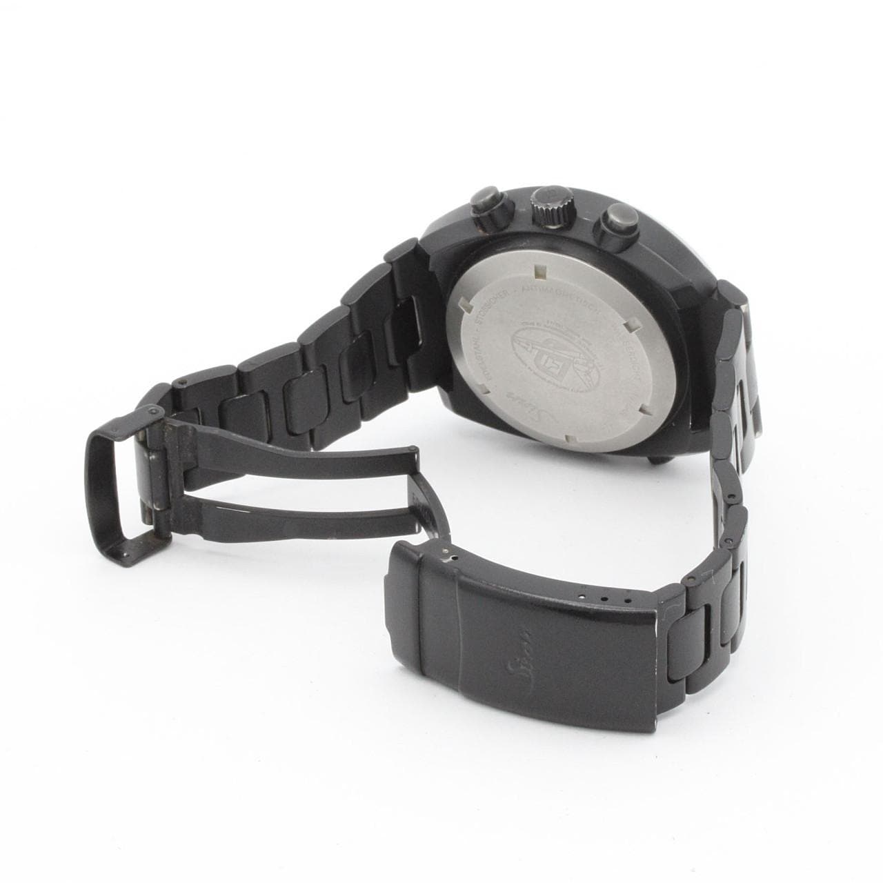 【ノーメンテナンス還元価格】ジン スペースクロノグラフ ミッションD1 142 SS 自動巻