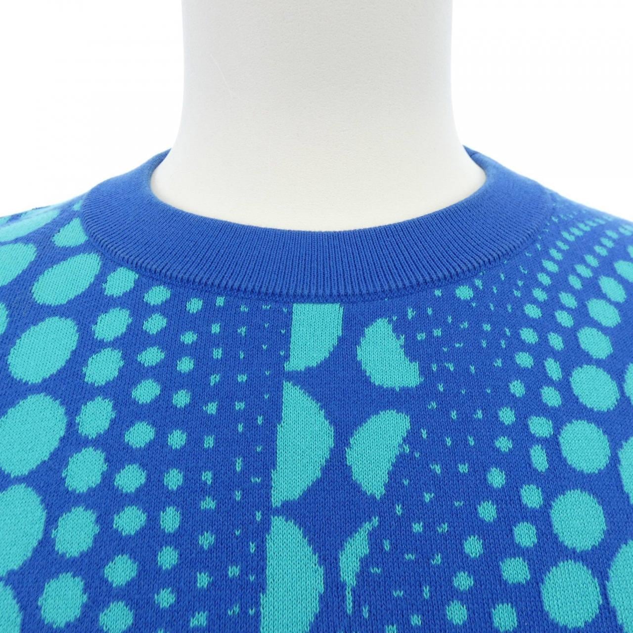 ルイヴィトン LOUIS VUITTON LV×YK オールオーバーパンプキンクルーネック HON38WJL4 草間彌生 ニット