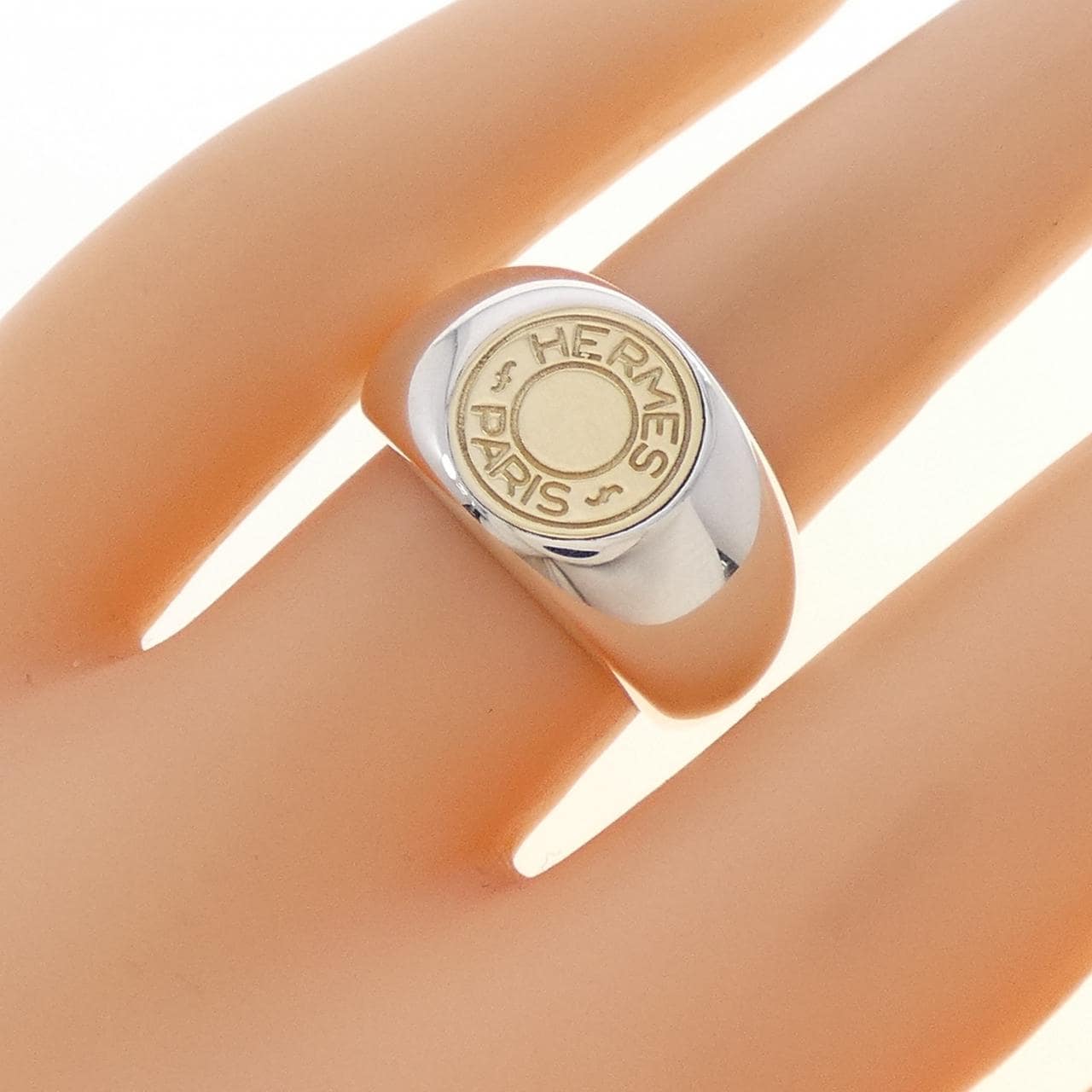 【ヴィンテージ】エルメス クル ド セル リング