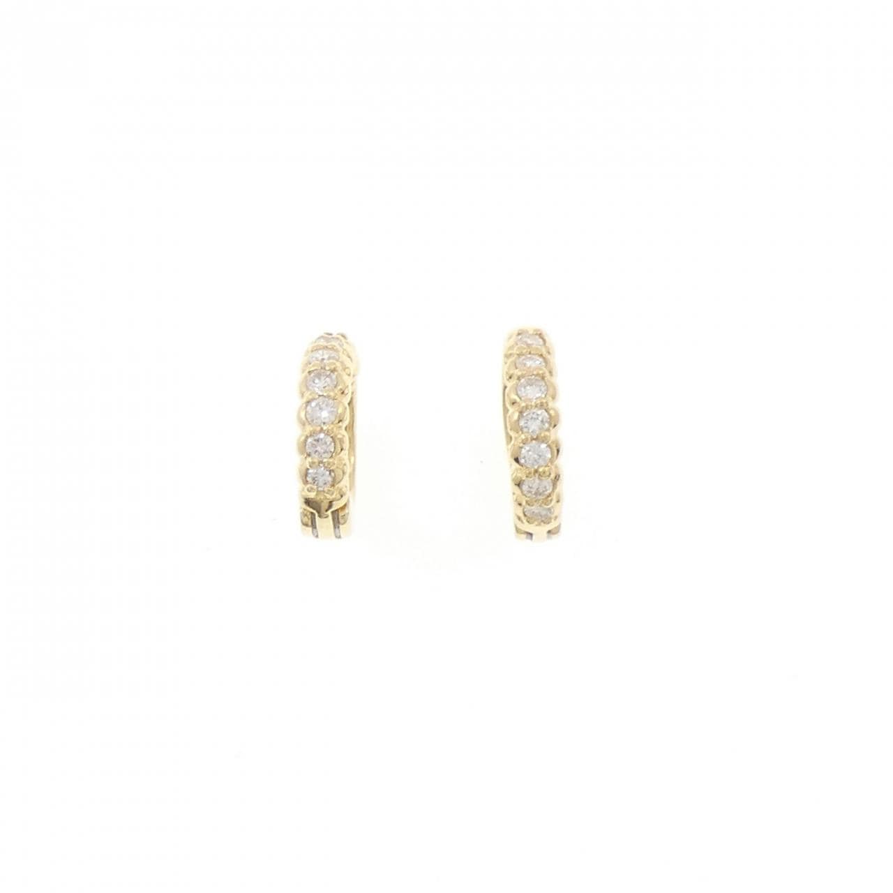 K18YG ダイヤモンド イヤリング 0.30CT