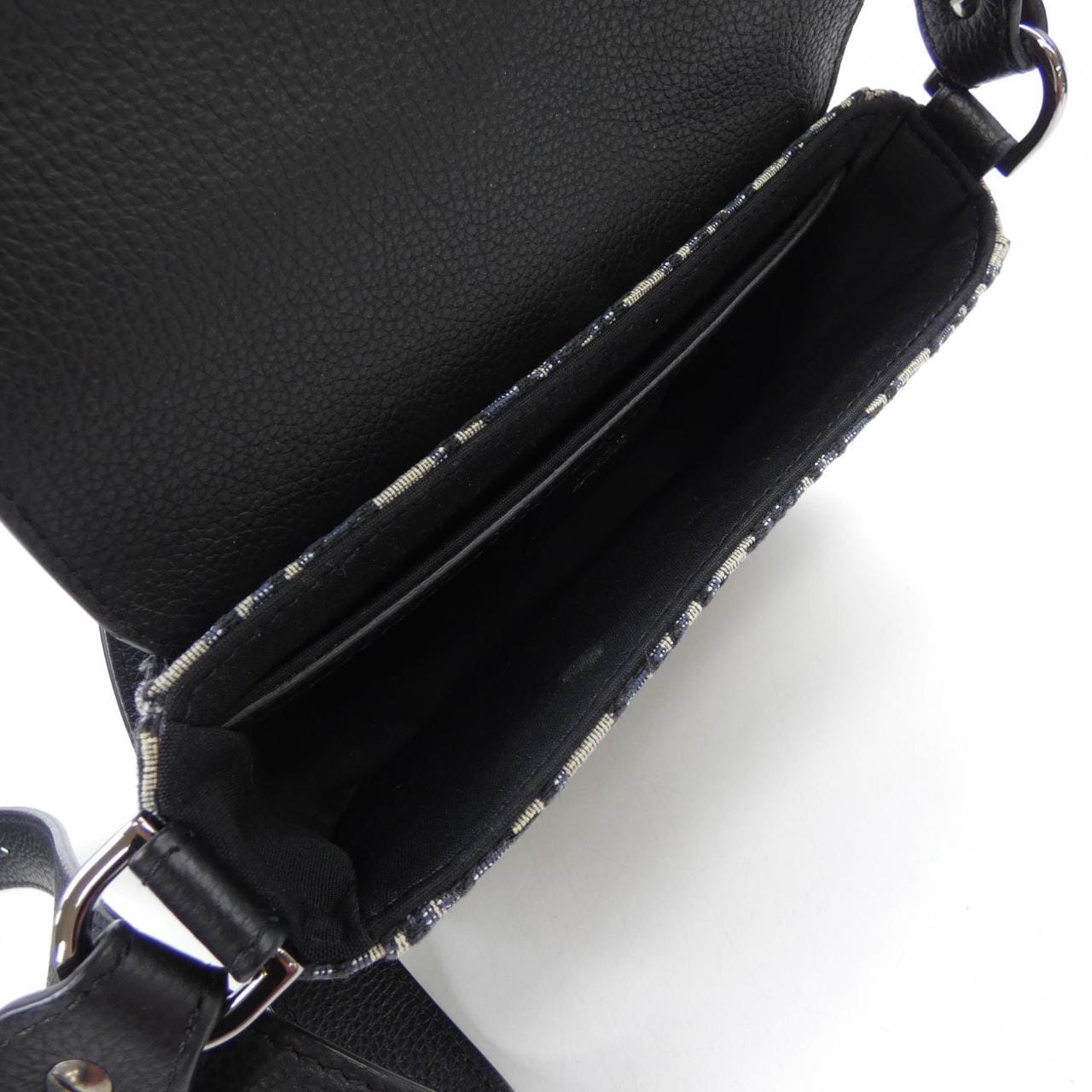 ディオール DIOR フラップ付きメッセンジャーバックミニ オブリークジャカード 2ADCA435YKS BAG