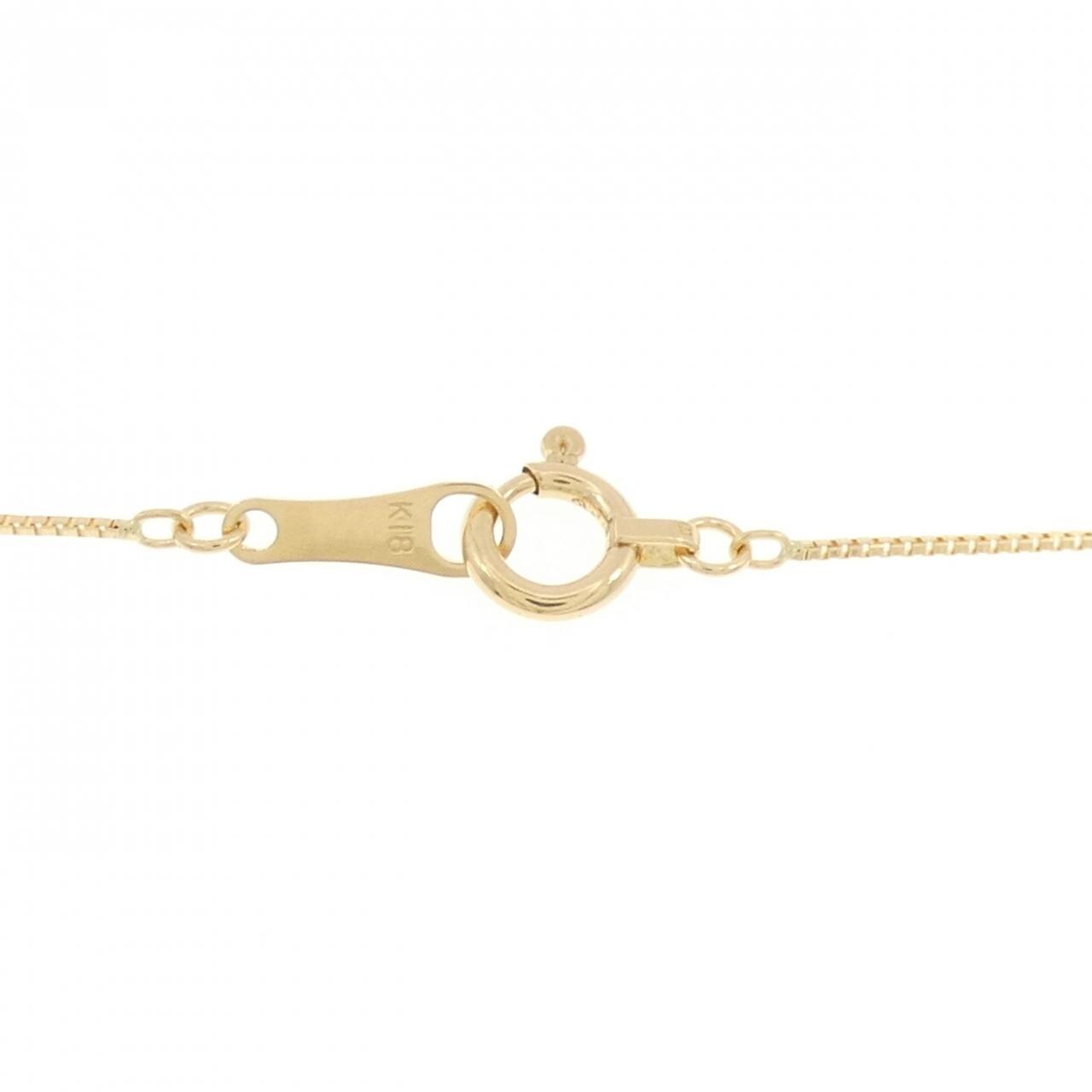 K18YG ダイヤモンド ネックレス 0.006CT