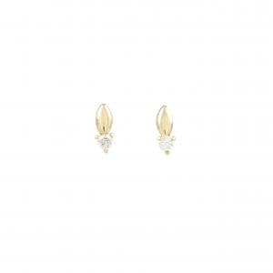 K18YG ダイヤモンド ピアス 0.04CT