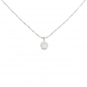 PT900/PT850 ダイヤモンド ネックレス 0.546CT