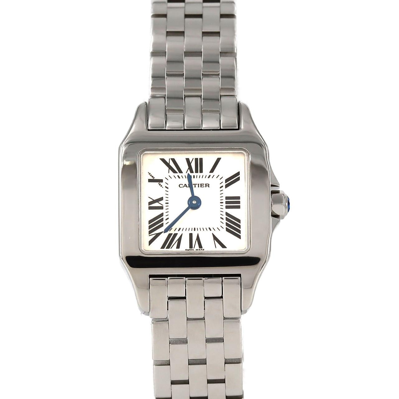 カルティエ サントスドゥモワゼルSM W25064Z5 SS クォーツ