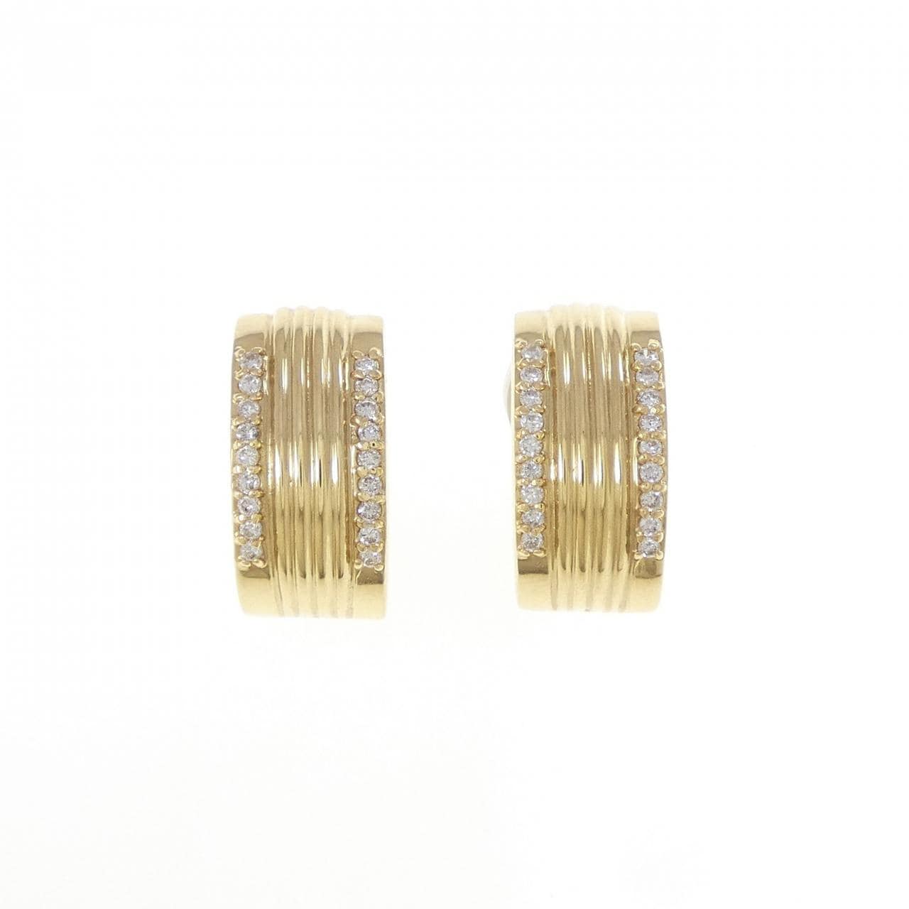 K18YG ダイヤモンド ピアス/イヤリング 0.30CT