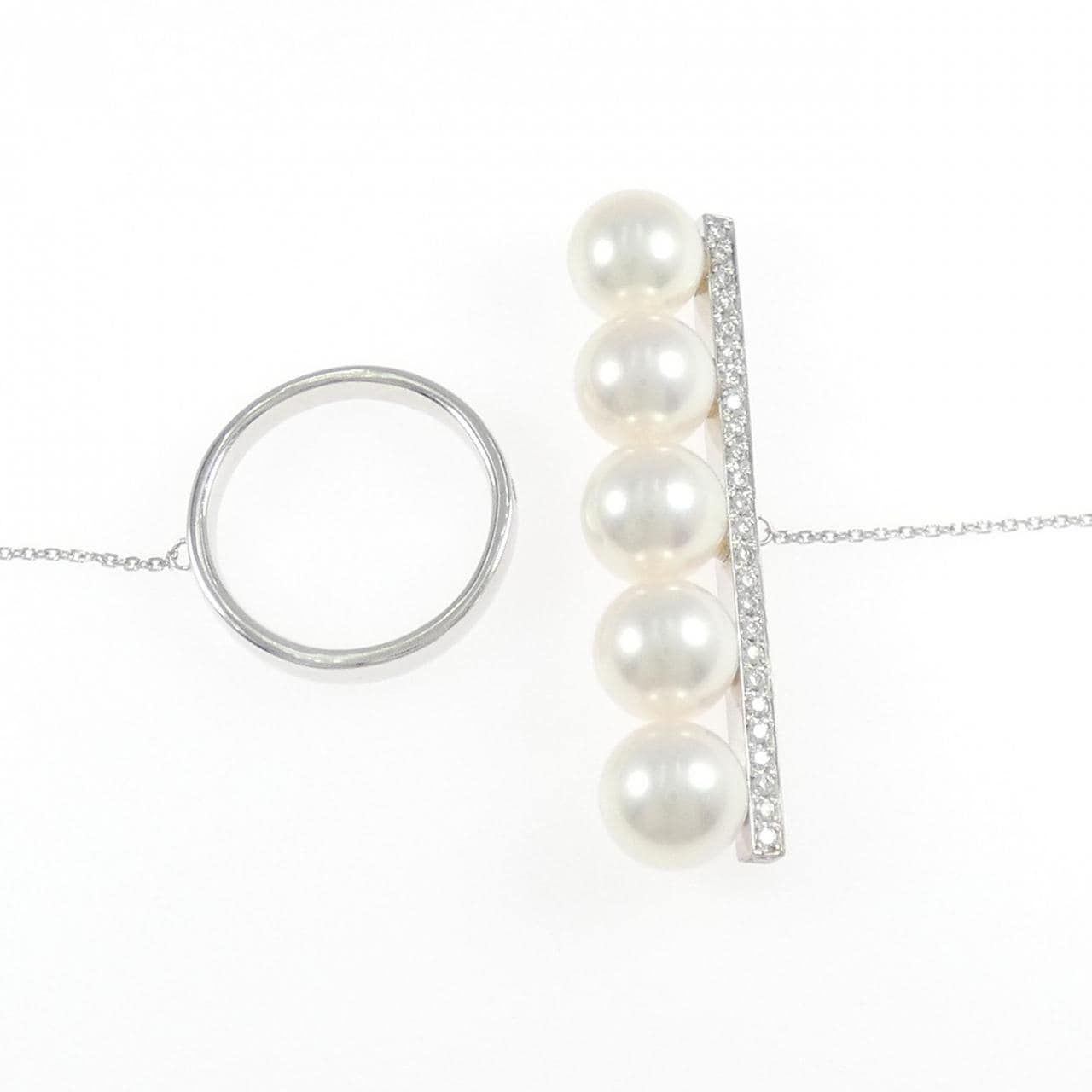 PT900 アコヤパール ネックレス