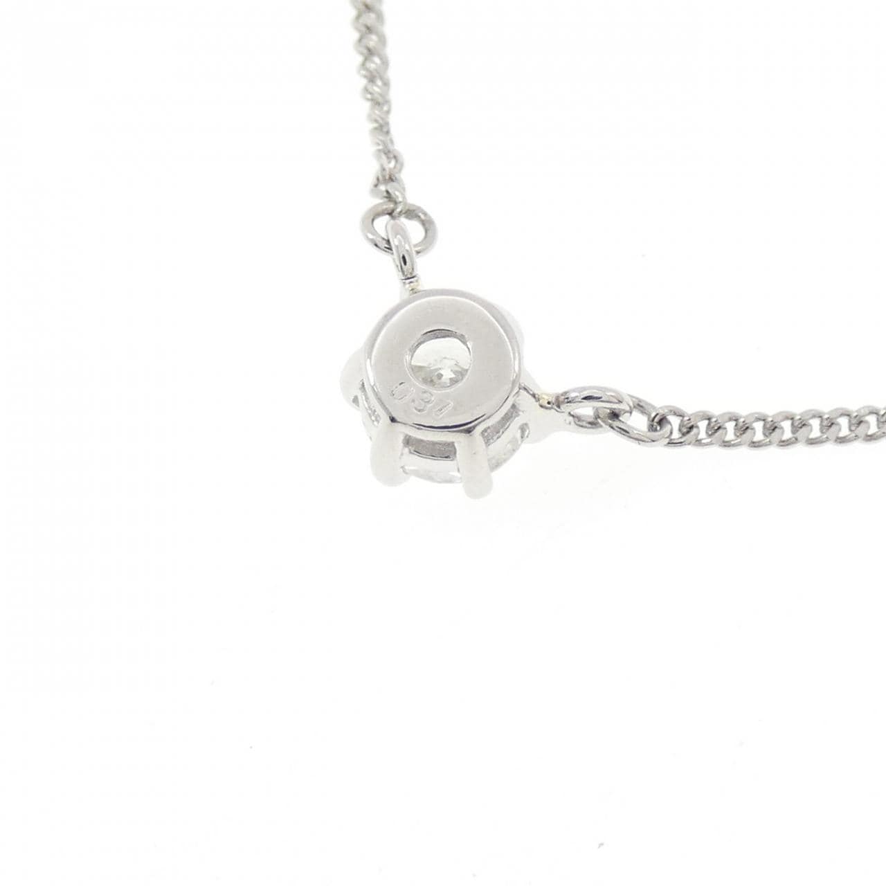 PT850 ソリティア ダイヤモンド ネックレス 0.31CT