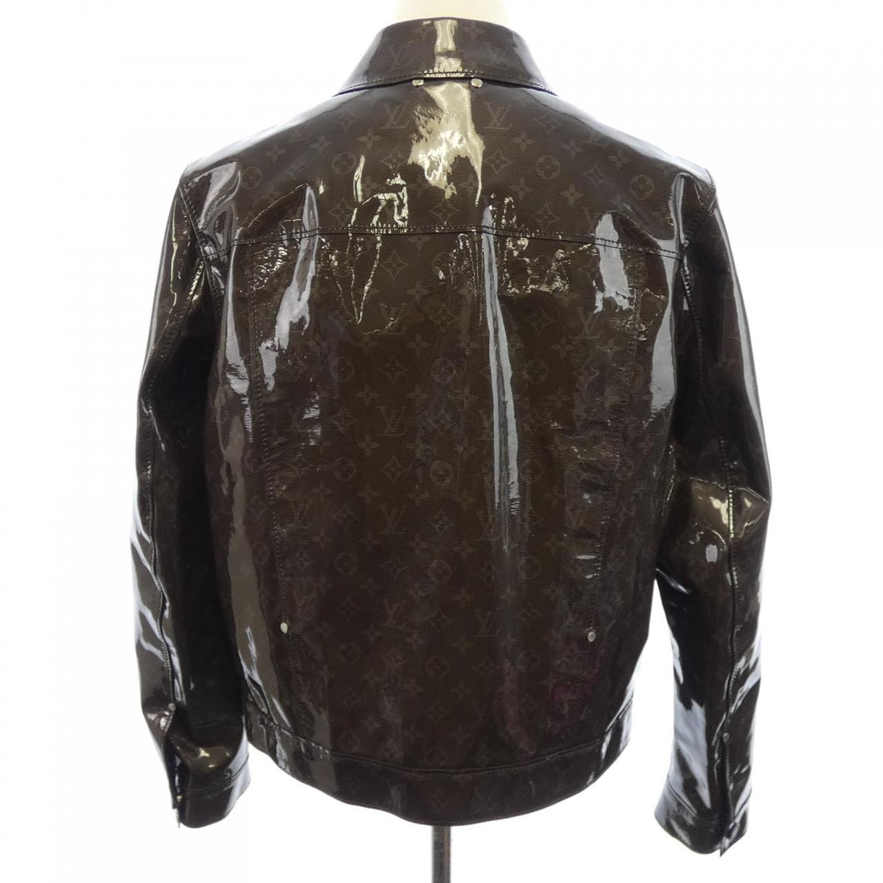 ルイヴィトン LOUIS VUITTON モノグラムエクリプス グレーズ HFL86EHWD レザージャケット