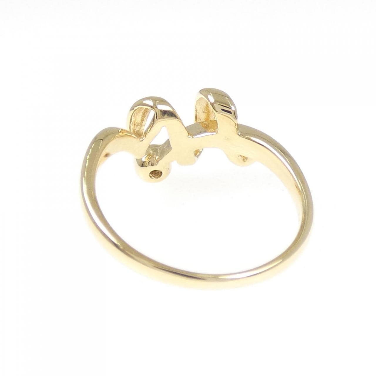K18YG ダイヤモンド リング 0.05CT
