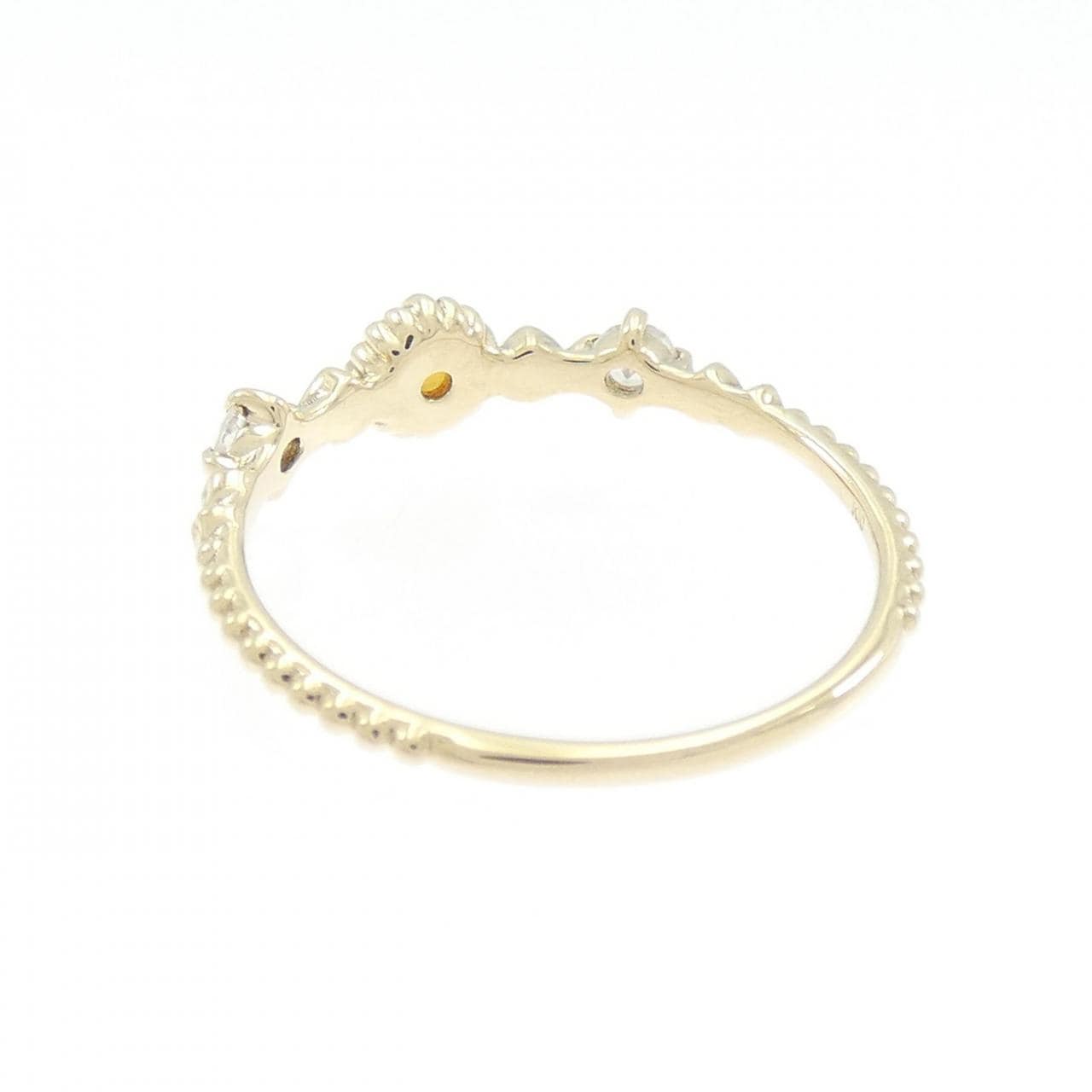 K10YG オパール リング