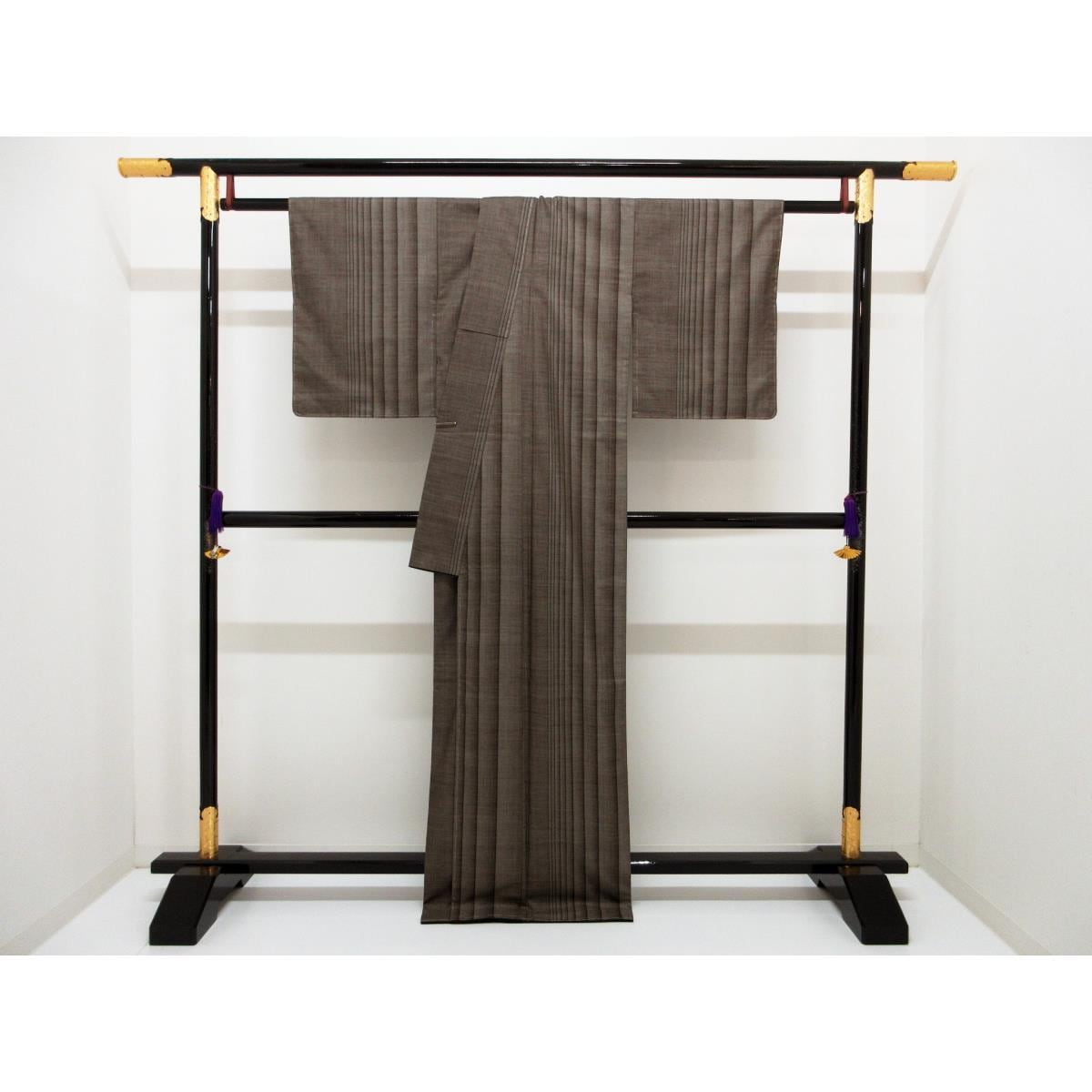 [未使用品] 大島紬Ooshima Tsumugi木紬