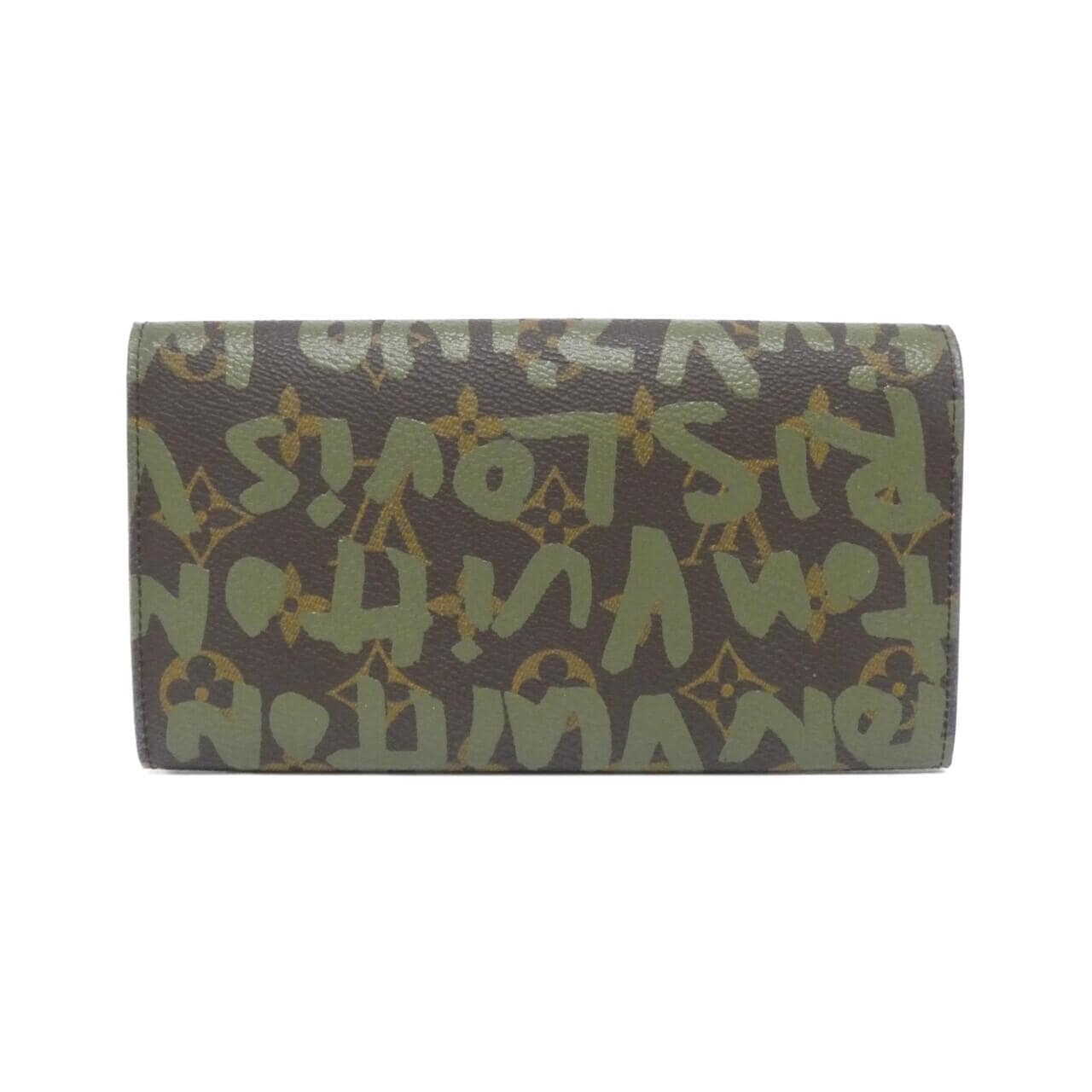 LOUIS VUITTON Monogram Graffiti Porte Monnaie Credit M92188 Wallet