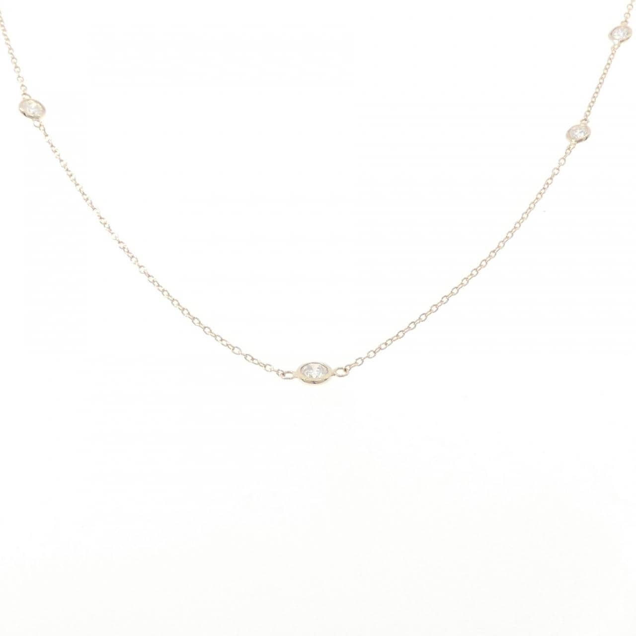 【リメイク】K10YG ダイヤモンド ネックレス 1.00CT