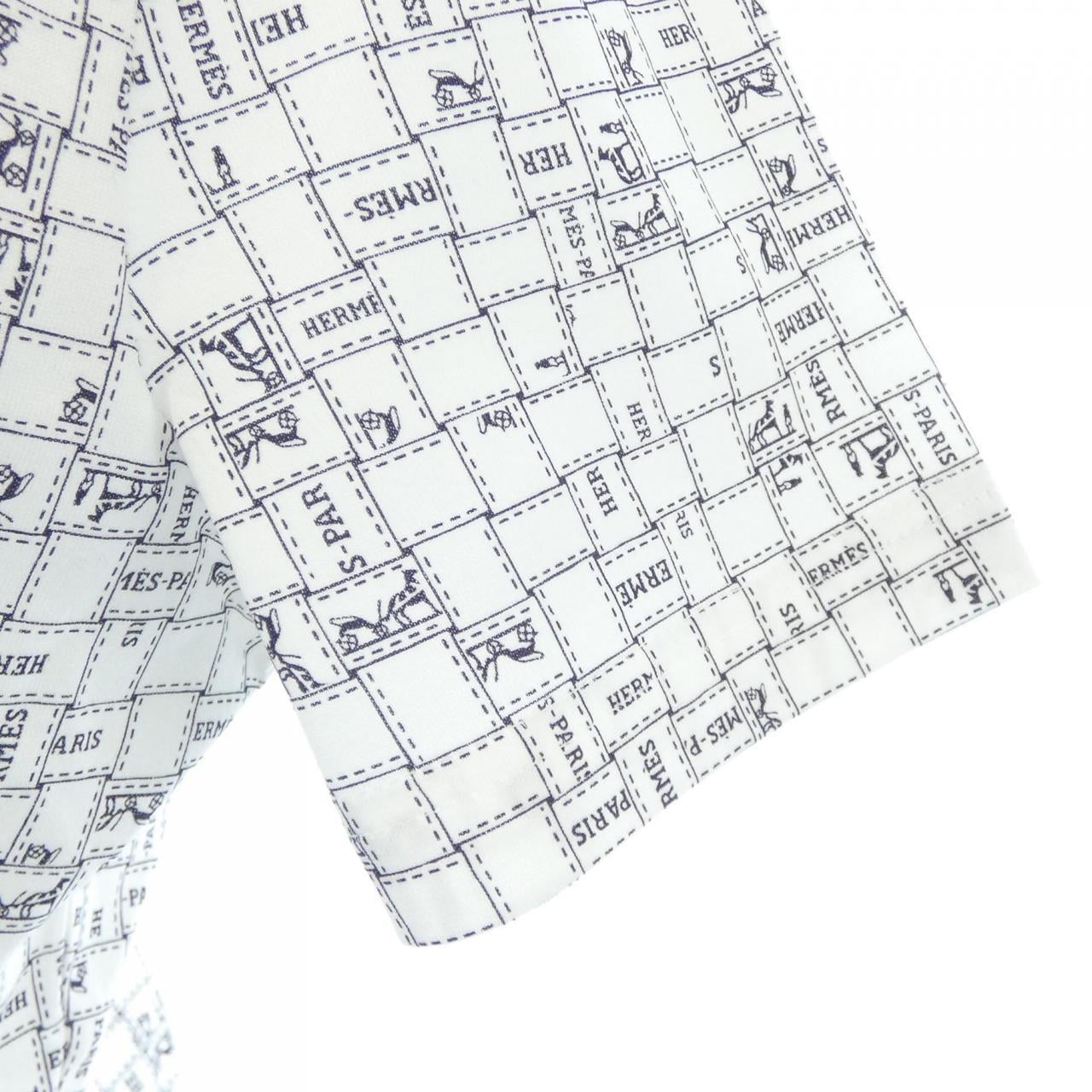 エルメス HERMES BOLDUC AU CARRE ボルデュックチェック 5E4645DK Tシャツ