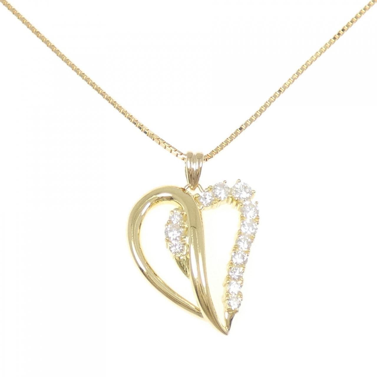 K18YG ダイヤモンド ネックレス 1.00CT