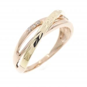 K10PG/K10YG ダイヤモンド リング