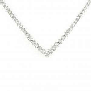 PT900 ダイヤモンド ネックレス 3.83CT