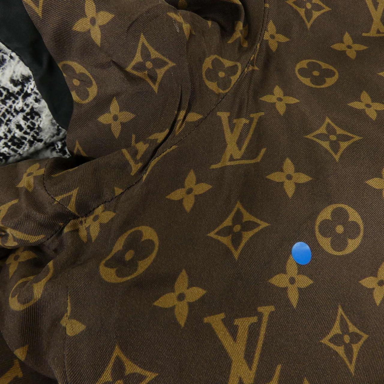 ルイヴィトン LOUIS VUITTON マルタージュツイードマーチンゲールドレス FQDS06HIK ワンピース