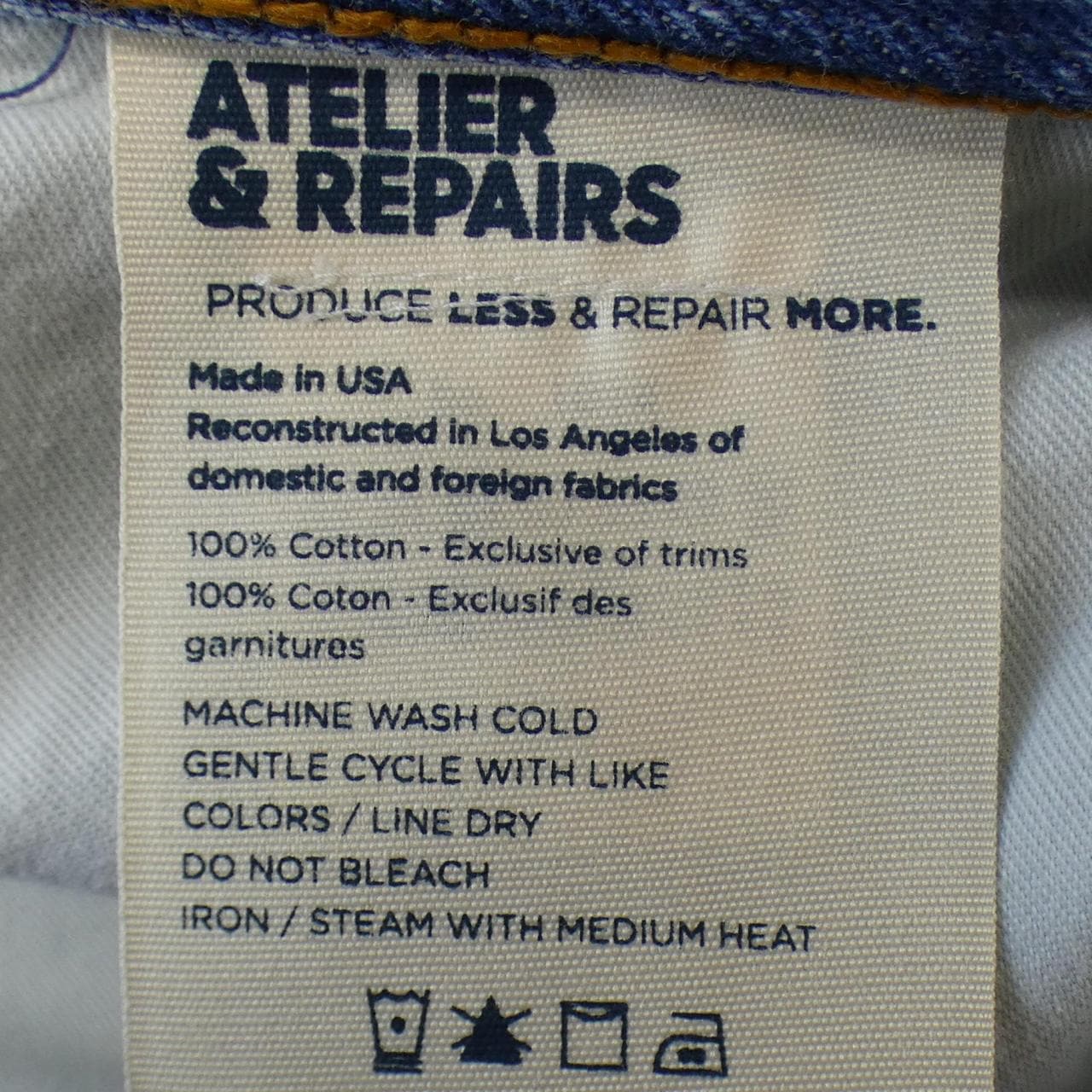 ATELIER&REPAIRS ジーンズ