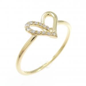 アーカー フィルージュ ハート ハーフ リング 0.04CT