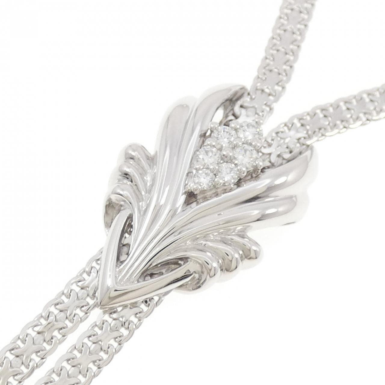 ジュネ ダイヤモンド ネックレス 0.42CT