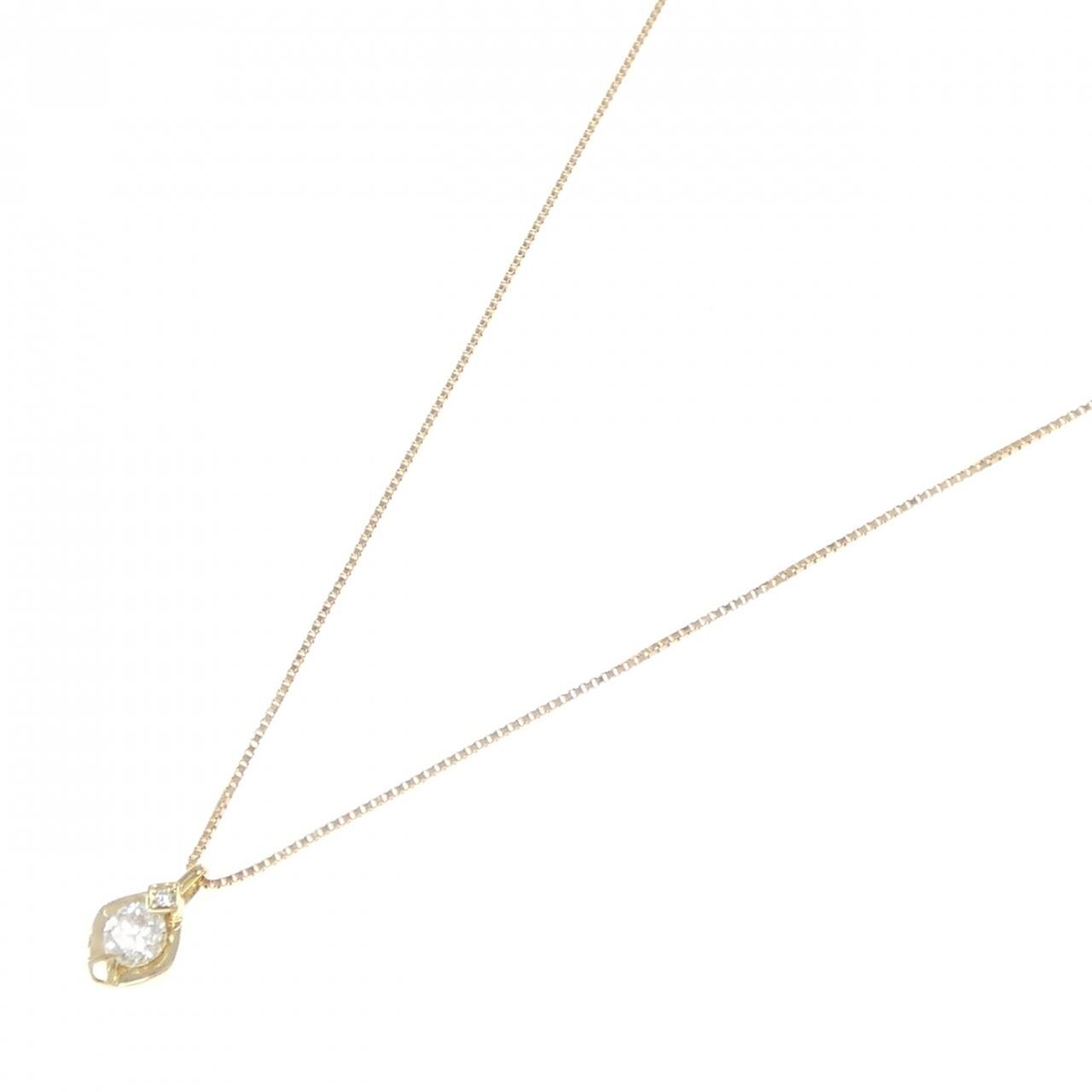 K18YG ダイヤモンド ネックレス 0.301CT