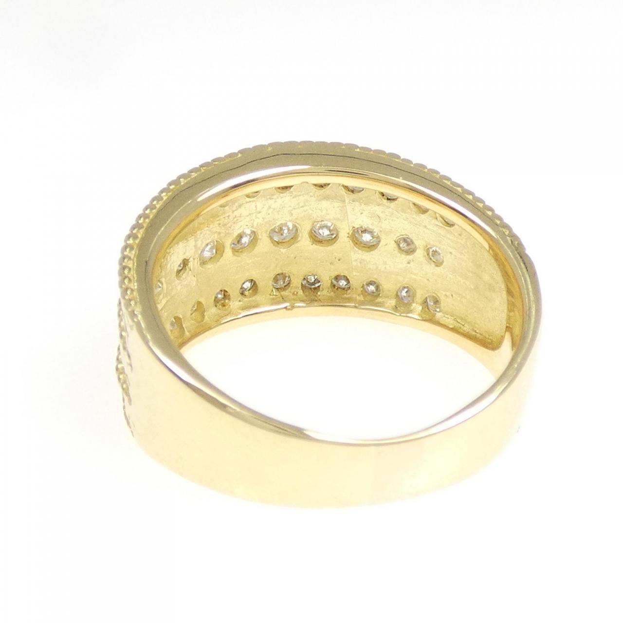 K18YG ダイヤモンド リング 0.54CT