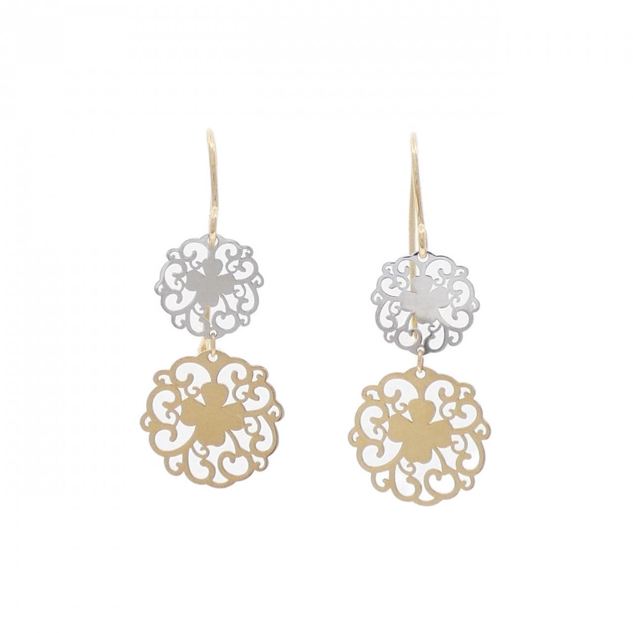 [BRAND NEW] K18YG/K18WG earrings