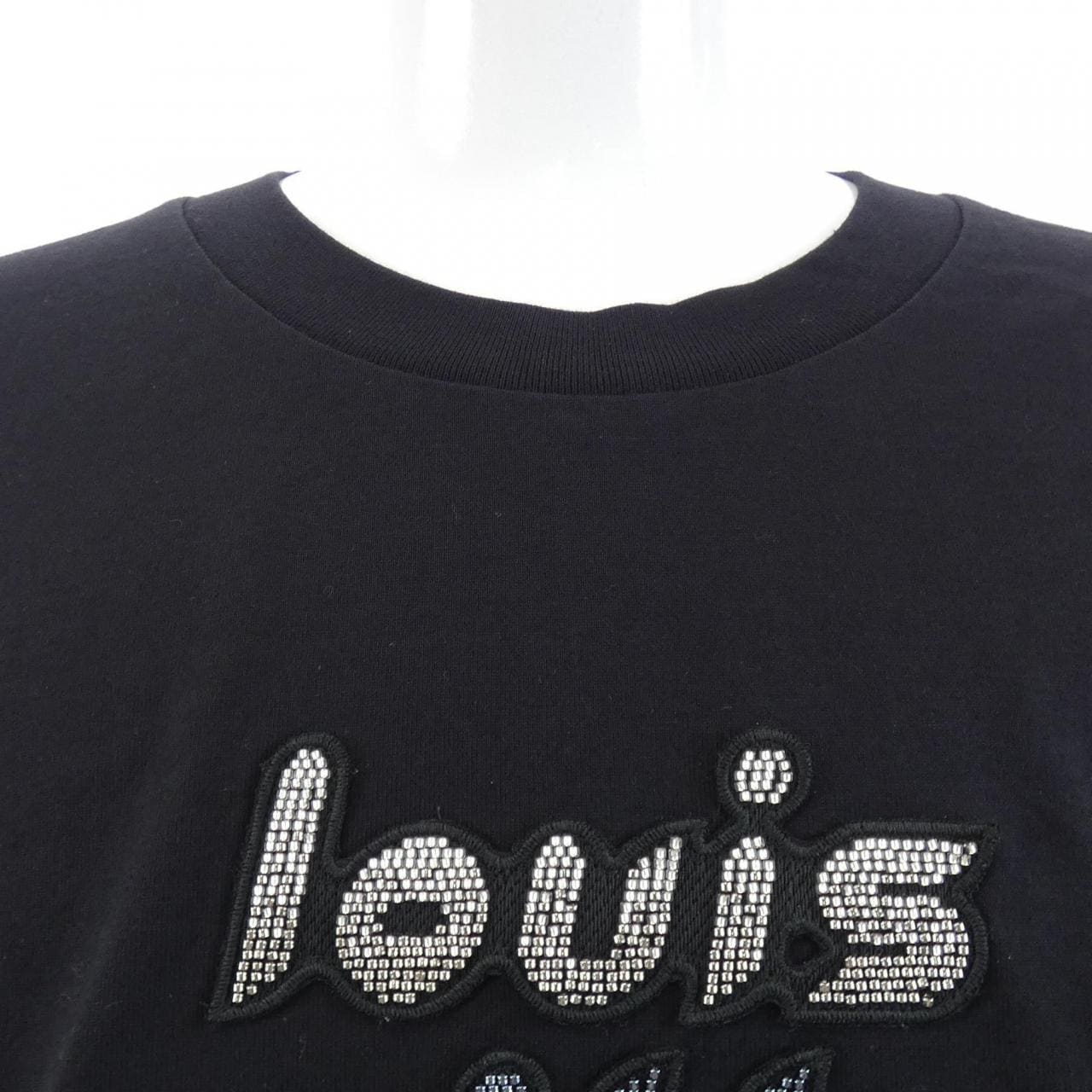 ルイヴィトン LOUIS VUITTON ビーズエンブロイダードコットンTシャツ HPY86WNPG Tシャツ