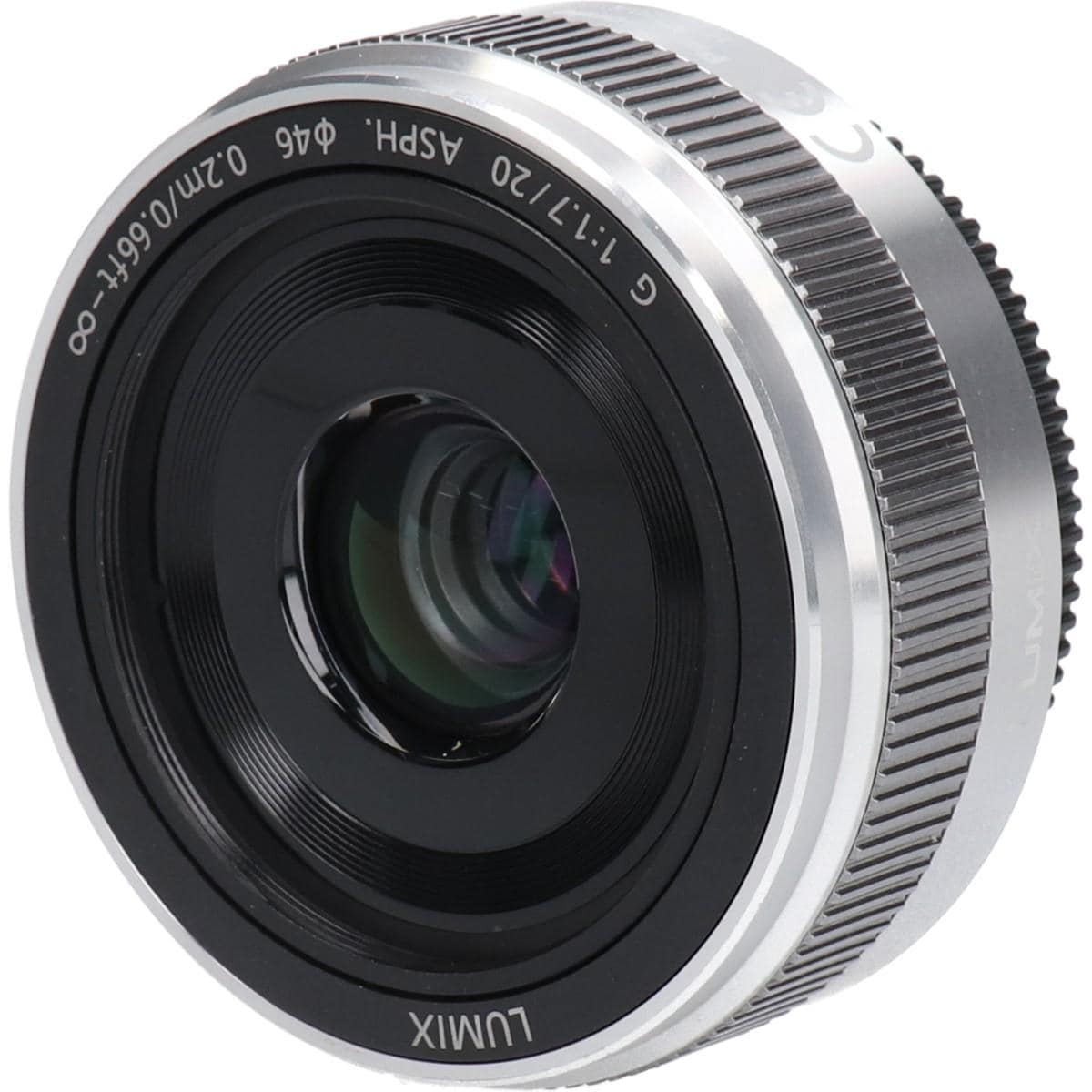 Ｇ２０ｍｍ　Ｆ１．７ＩＩ（Ｈ－Ｈ０２０Ａ）　シルバー