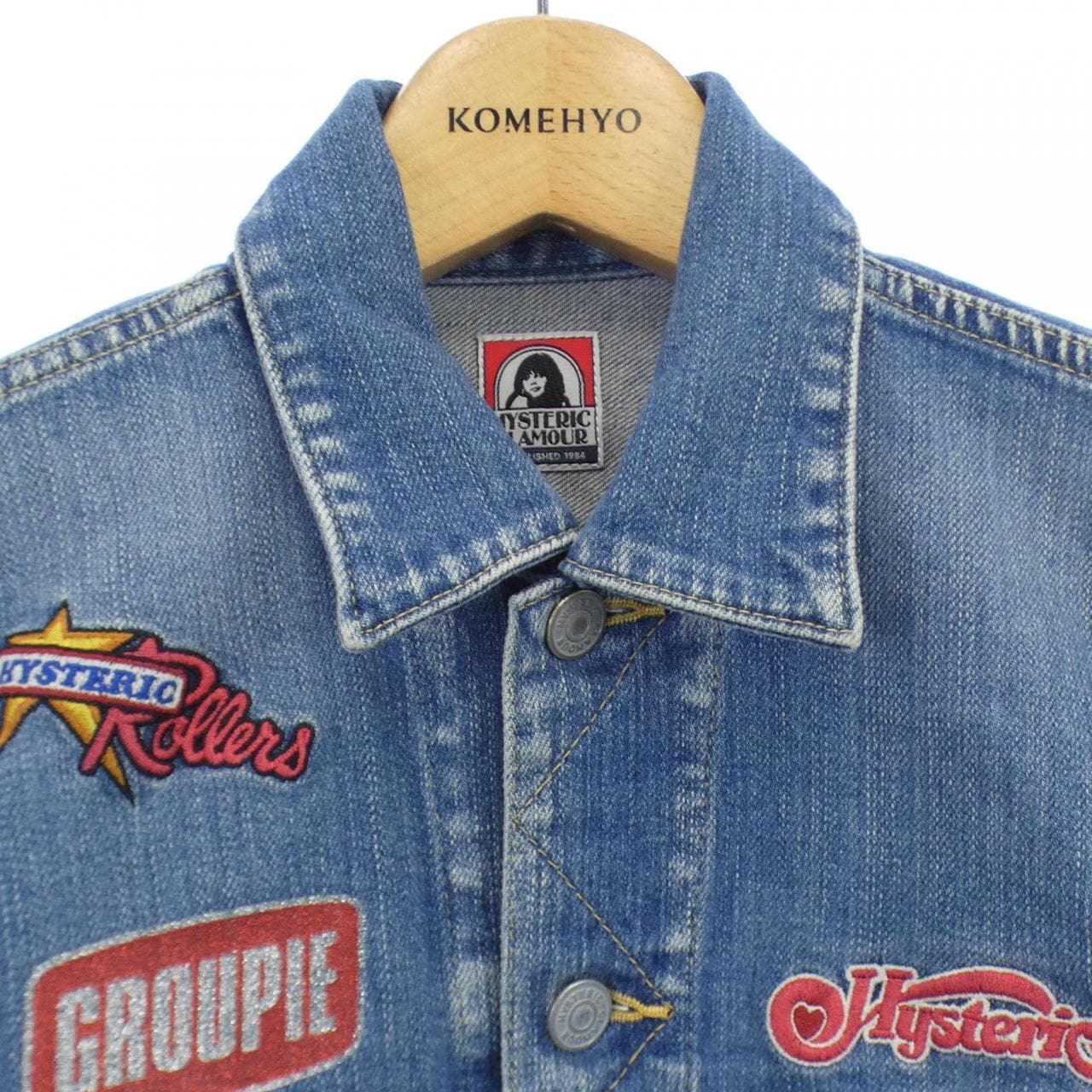 ヒステリックグラマー HYSTERIC GLAMOUR デニムジャケット