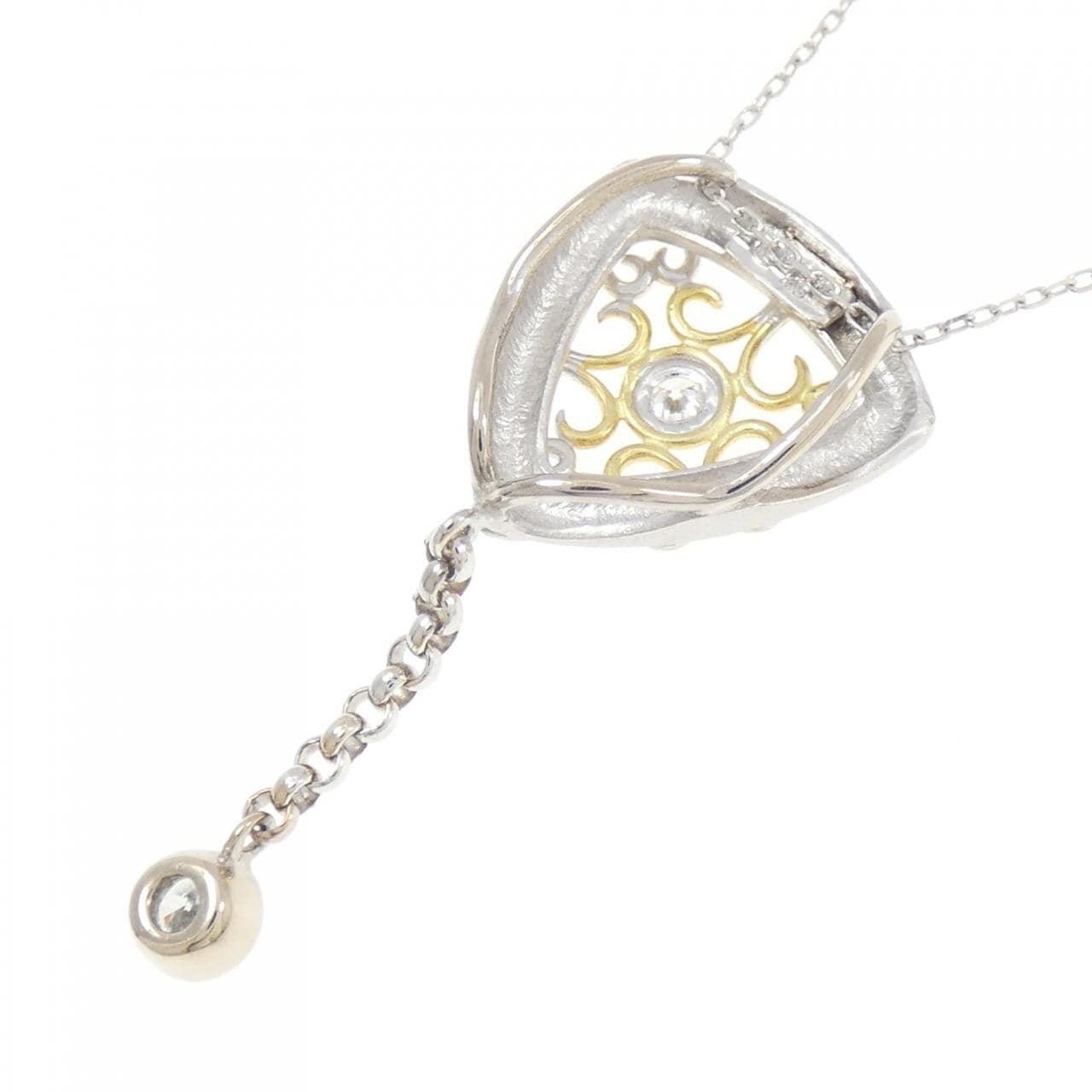 ヤマサキユミコ ダイヤモンド ネックレス 0.332CT