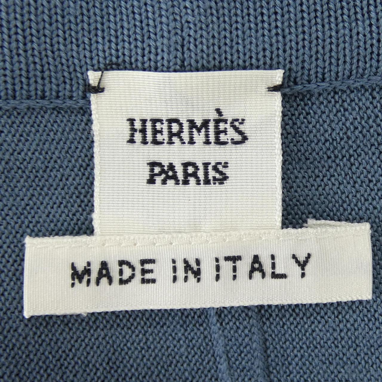 エルメス HERMES *87-7712 ツイルレーヌ ロングカーディガン