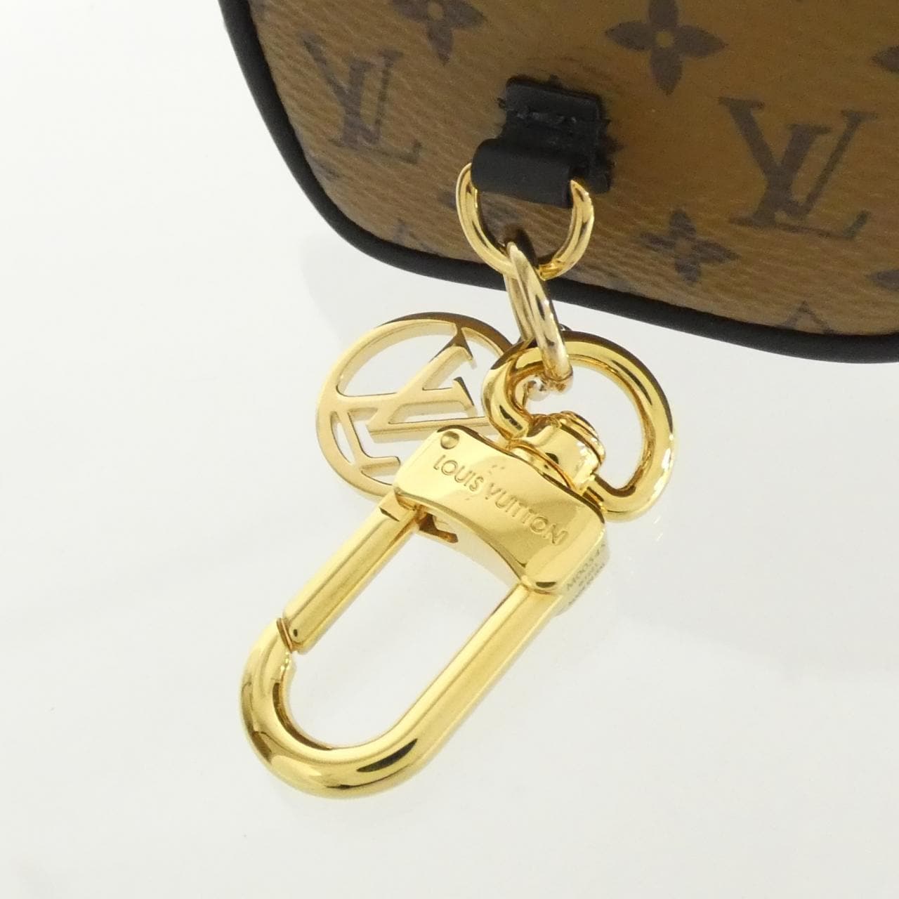 ルイヴィトン モノグラム ビジューサック マイクロヴァニティ M00545 キーリング