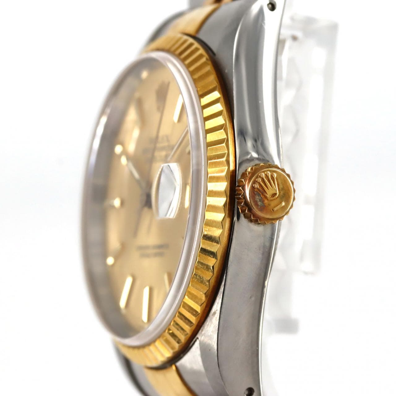 【ノーメンテナンス特価】ロレックス デイトジャスト 16233 SSxYG 自動巻 L番