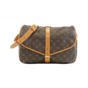 ルイヴィトン モノグラム ソミュール 35cm M42254 ショルダーバッグ
