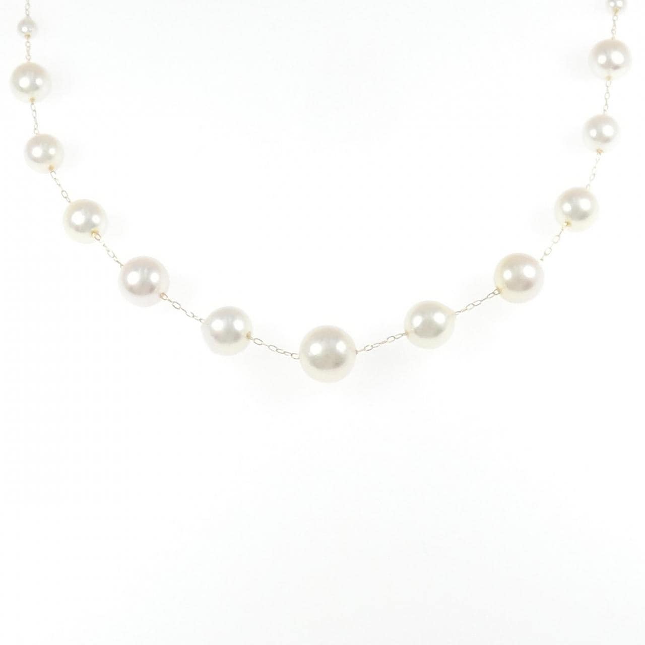 K18YG アコヤパール ネックレス