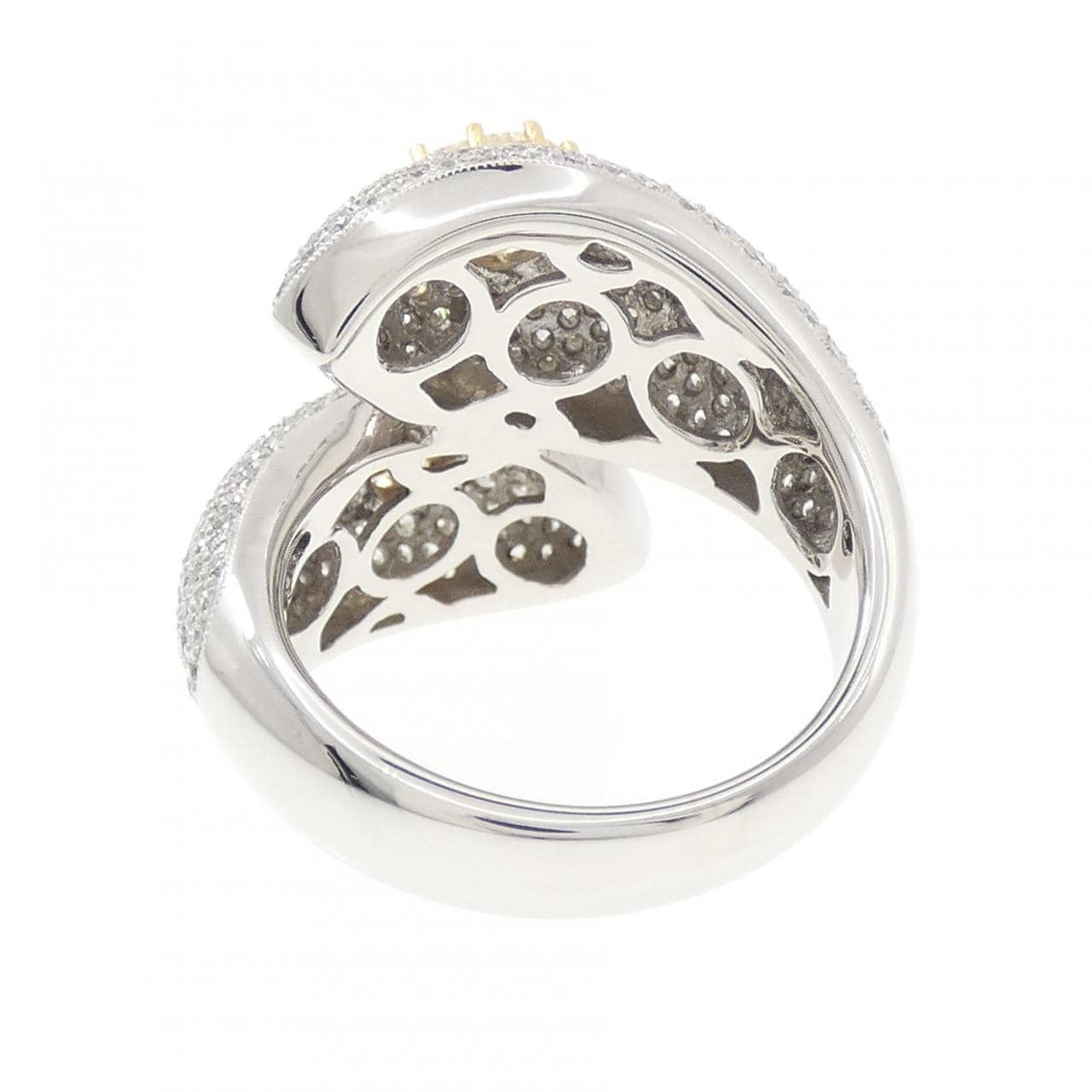 K18WG/K18YG ダイヤモンド リング 1.00CT