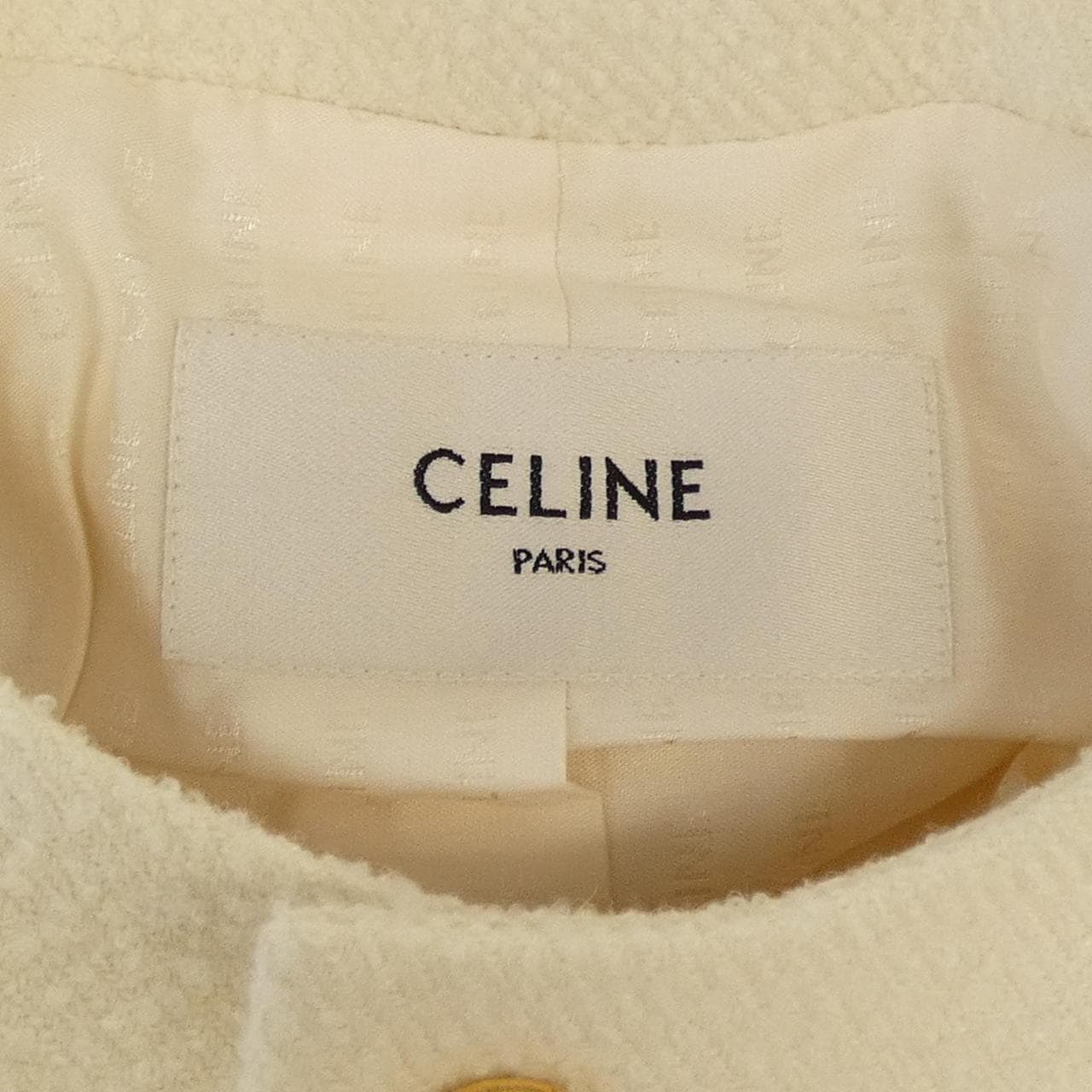 セリーヌ CELINE 2V40J820R ノーカラージャケット