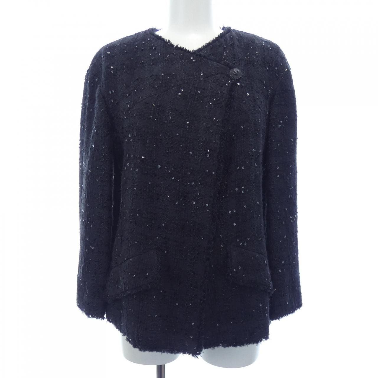 シャネル CHANEL ノーカラージャケット