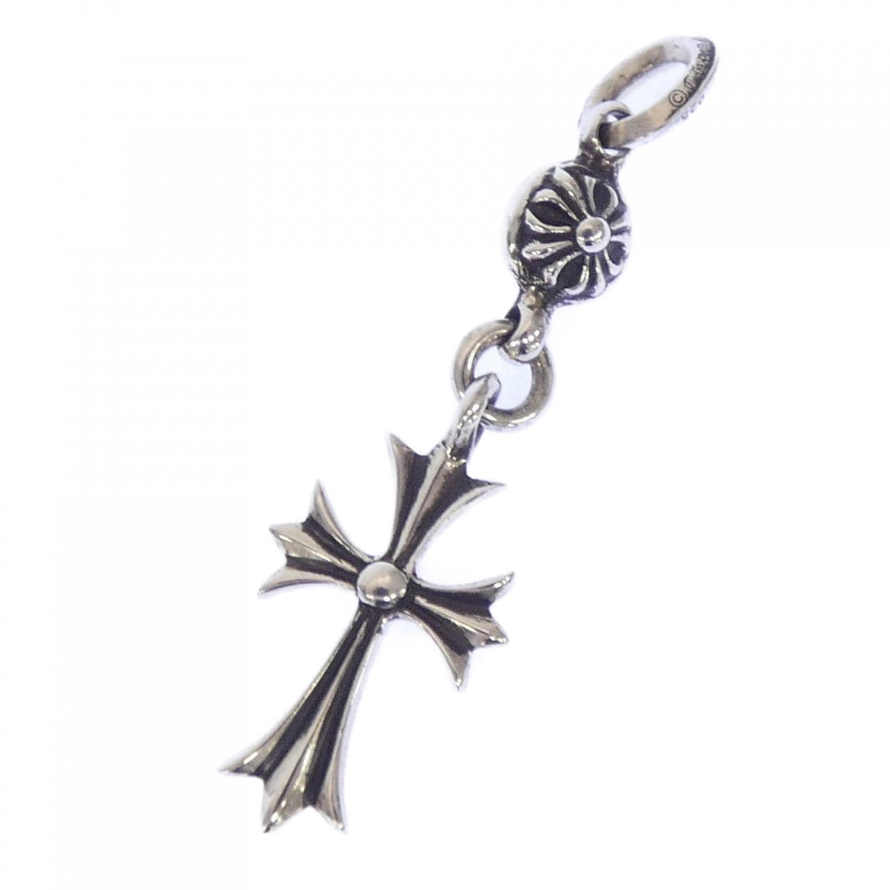 クロムハーツ CHROME HEARTS 1 BALL TINY CH CROSS BALL CHAIN 30 202033716SLVXXX029 ペンダント